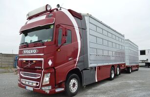 Volvo FH 540 XL  kamion za prevoz stoke + prikolica za prevoz stoke
