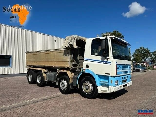 DAF 85.400 8x4 // euro 2 // Retarder // Three Way Side Tipper // Cle kiper