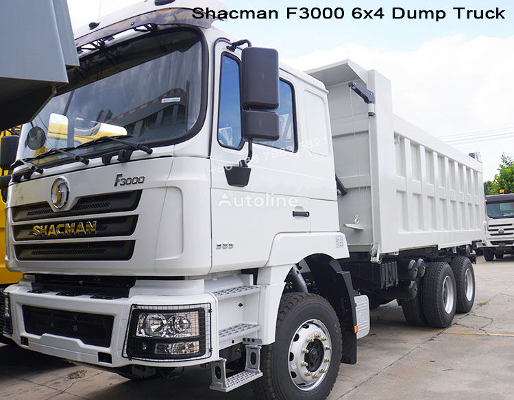 novi F3000 Shacman 6x4 Dump Truck for Sale in Mauritania kiper