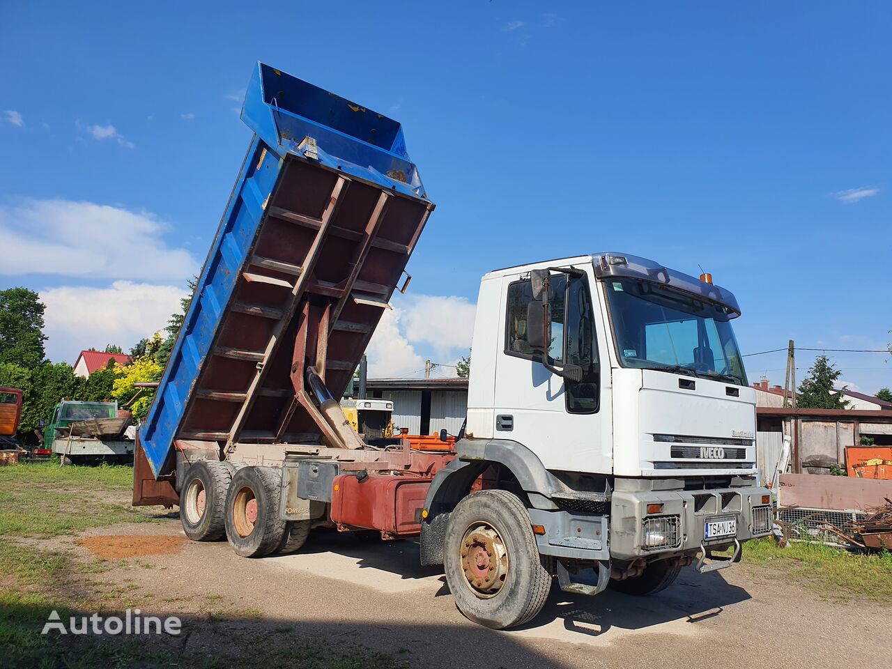 IVECO Cursor 350 Eurotrakker 6x4 kiper