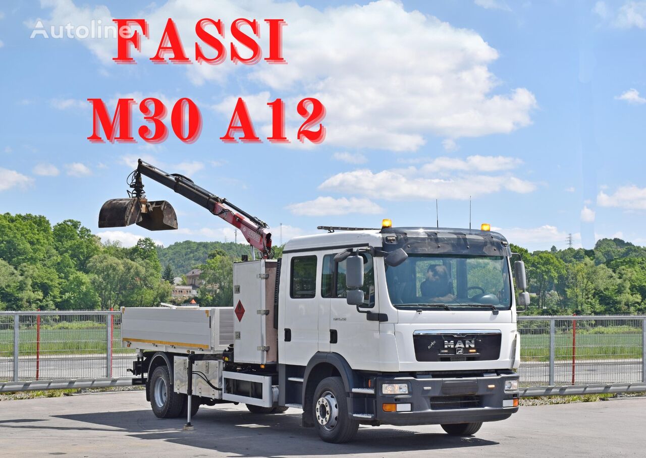 MAN TGM 15.250* Kipper 3,80m*FASSI M30 A12* TOP kiper