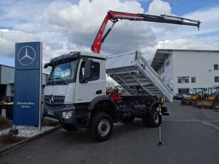 Mercedes-Benz Arocs 1832 AK 4x4 Kipper+Kran Fassi F120 + Funk kiper