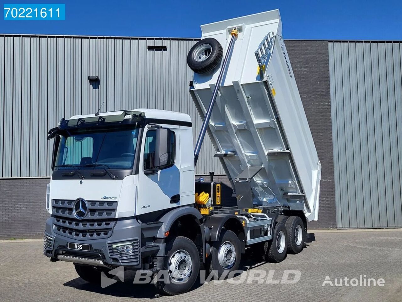 novi Mercedes-Benz Arocs 4145 8X4 NEW! Big-Axle Automatic 20m3 KH Kipper Euro 3 kiper