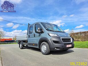 novi Peugeot Boxer open laadbak dubbele cabine 435 L4 2.2 BleuHDI 165 Euro 6 kiper