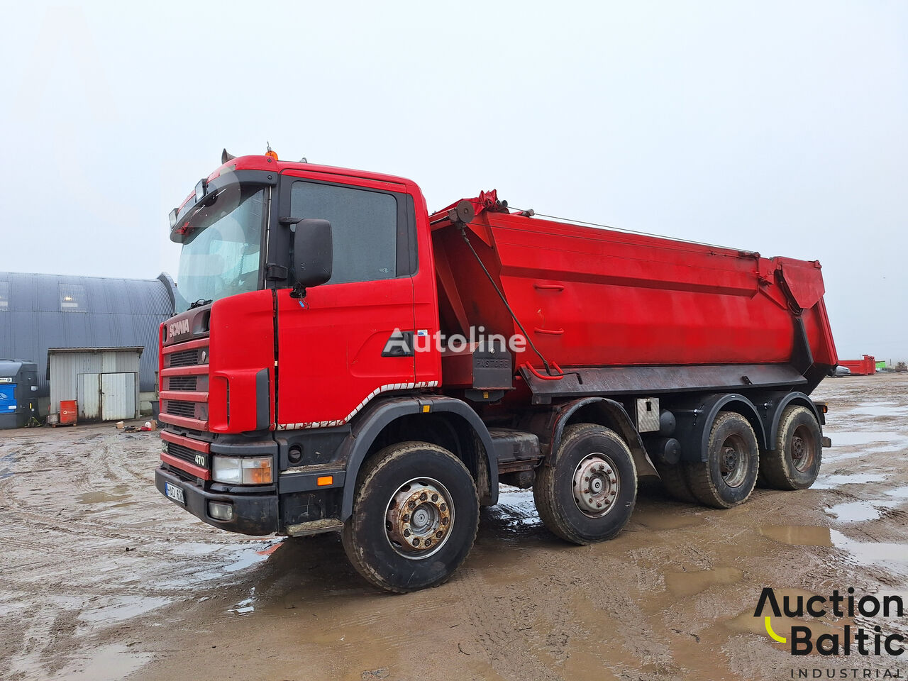 Scania R 124 kiper