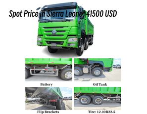 novi Sinotruk Howo 2024 Howo 8x4 Dump Truck Price in Sierra Leone kiper