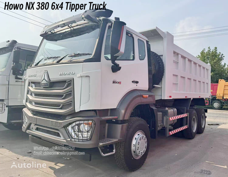 novi Sinotruk Howo NX 380 6x4 Tipper Truck Price in Trinidad kiper