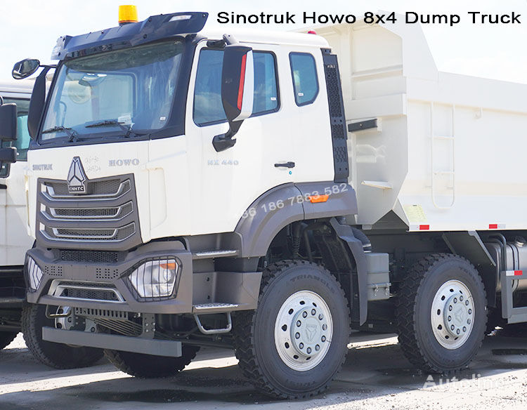 novi Sinotruk Howo NX 8X4 Dump Truck for Sale in Nigeria kiper