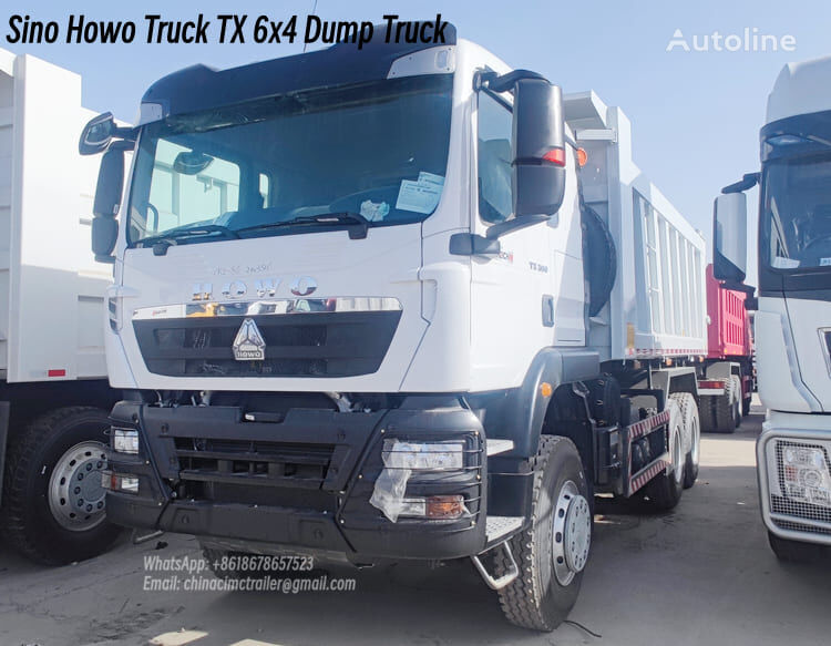 novi Sinotruk Howo Truck Price TX 6x4 Dump Truck in Uganda kiper