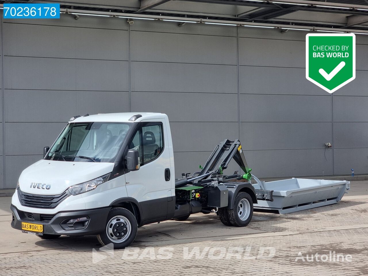 novi IVECO Daily 35C16 3.0 Haakarm Kipper Hooklift Abrollkipper 3Ton Airco  kamion kiper < 3.5t