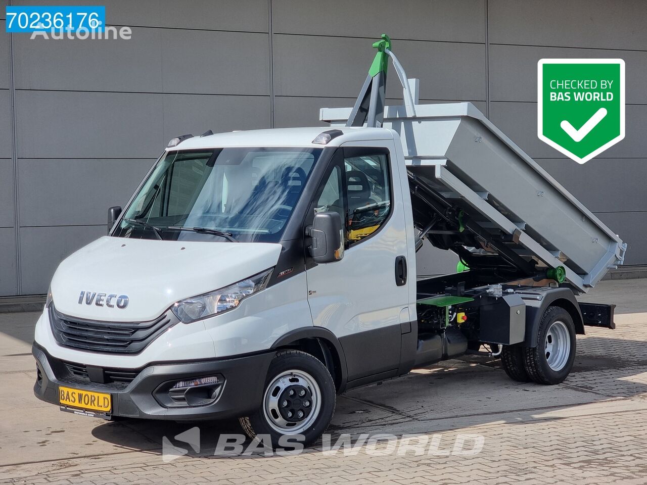 novi IVECO Daily 35C16 3.0 Haakarm Kipper Hooklift Abrollkipper 3Ton Airco  kamion kiper < 3.5t