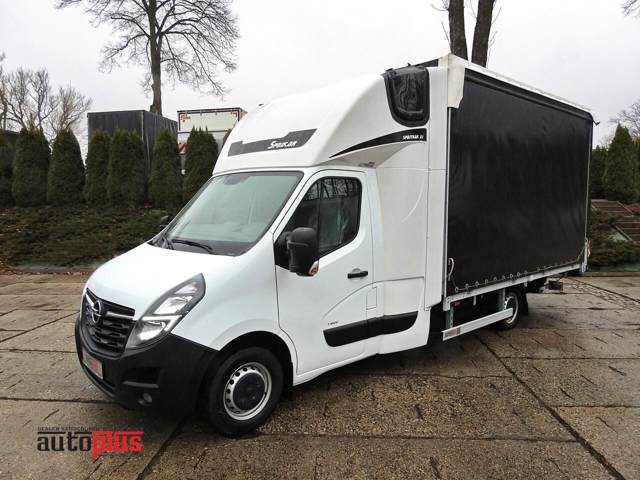 Opel MOVANO PLANDEKA WINDA 10 PALET WEBASTO TEMPOMAT KLIMATYZACJA LED kamion s ceradom < 3.5t