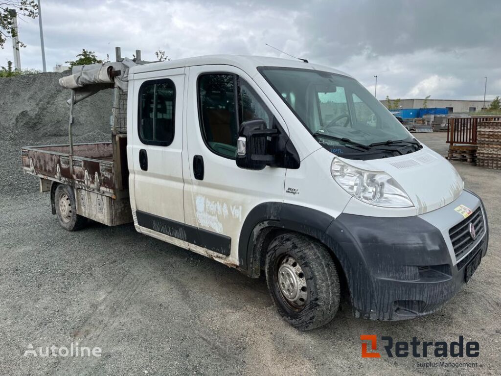 FIAT Ducato 35H Dobbeltkabine/van 3,0 JTD kamion s ravnom platformom < 3.5t