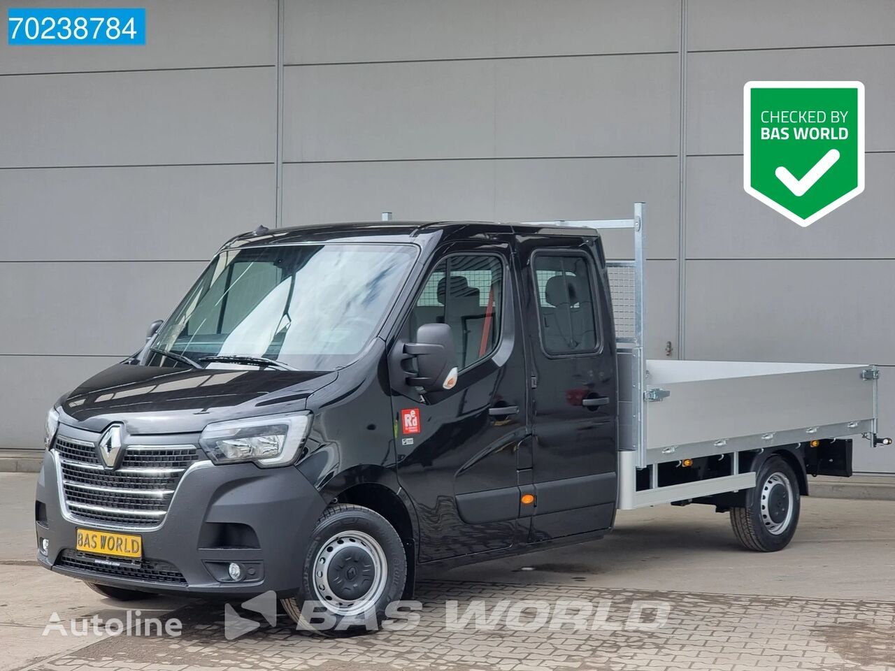 novi Renault Master 165PK Open laadbak Dubbel CXabine Trekhaak Airco Cruise P kamion s ravnom platformom < 3.5t