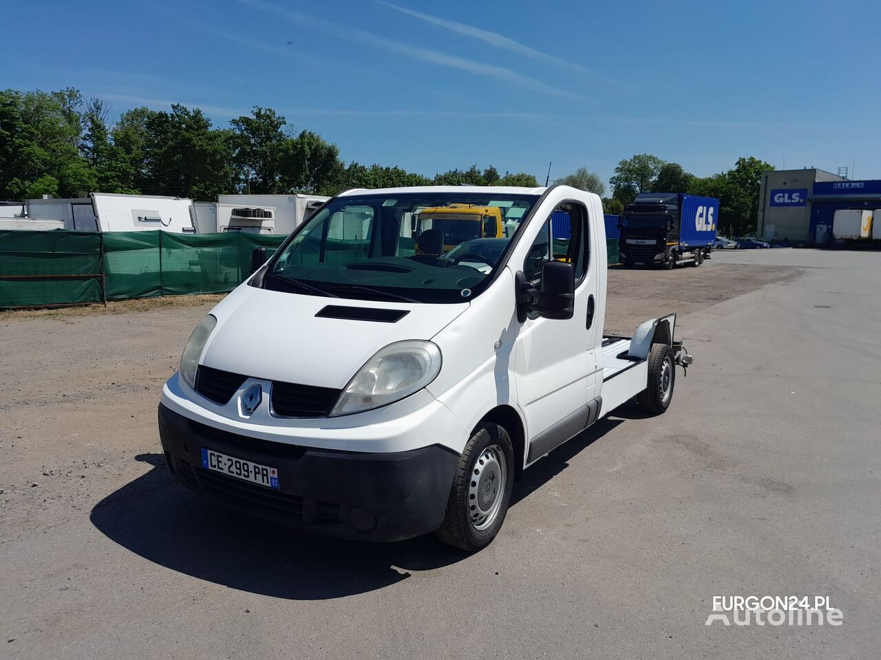 Renault TRAFIC RAMA DO ZABUDOWY NR 681 kamion šasija < 3.5t