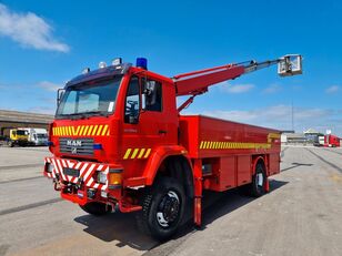 MAN LE280B 4x4 Hebebühne 24 m / Feuerwehr / Skylift vatrogasna hidraulična platforma