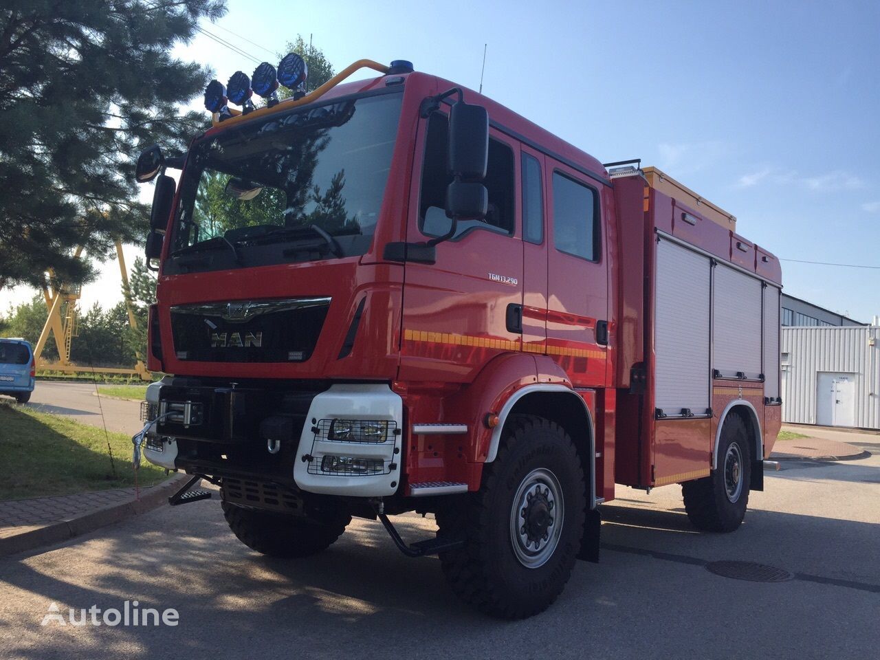 novo MAN TGM 13.290 Einzelbereifung 4x4 vatrogasno vozilo