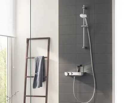 Grohe Grohtherm SmartControl thermostatic shower mixer with hand showe slavina