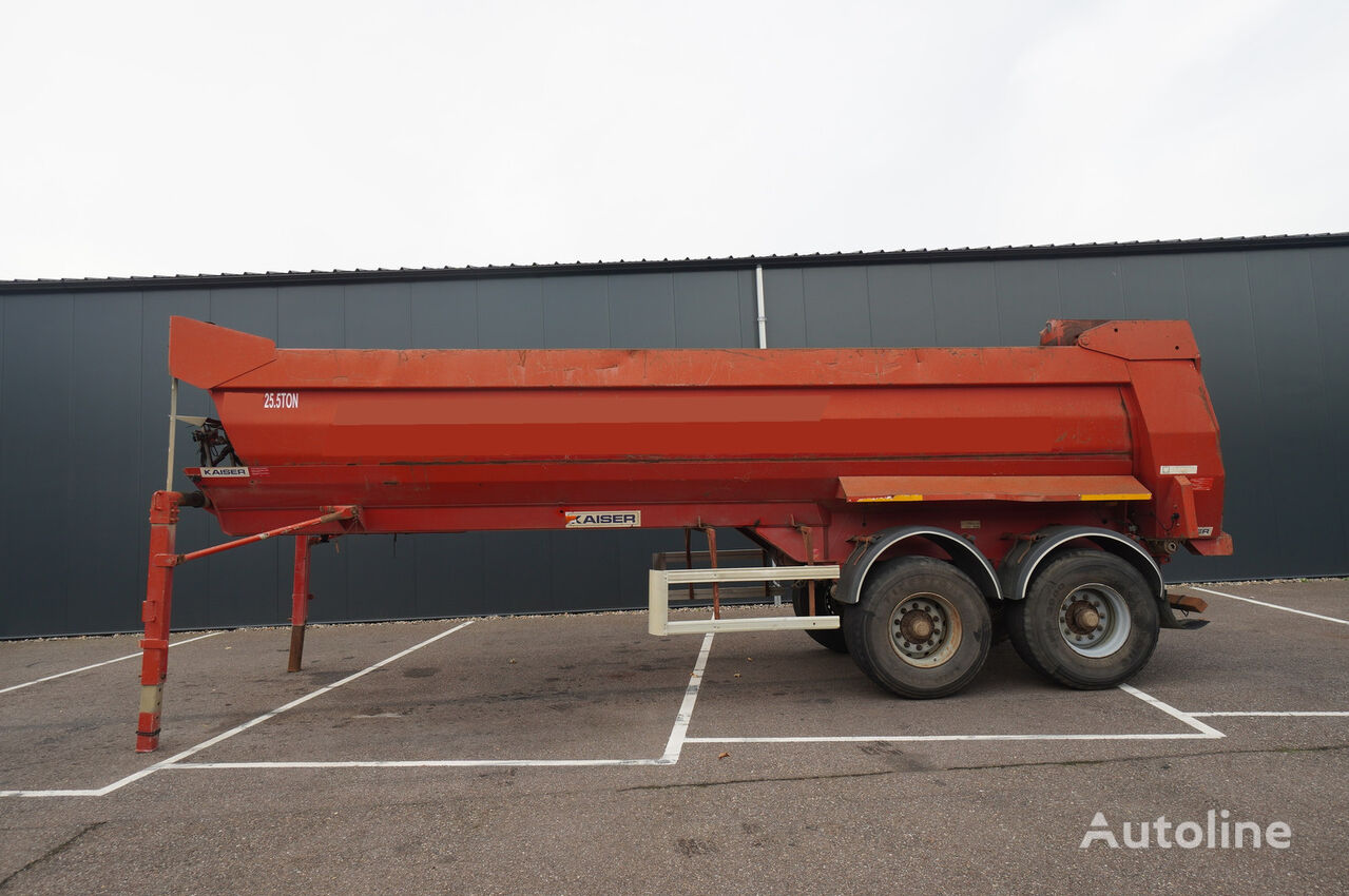 Robuste KAISER 2 AXLE TIPPER TRAILER poluprikolica kipera