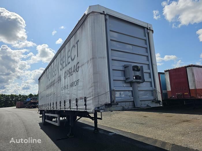 Fruehauf FREUHAUF ONCRK 22-110A 1 AXLE STEERING CURTAINSIDER TRAILER WITH poluprikolica sa kliznom ceradom