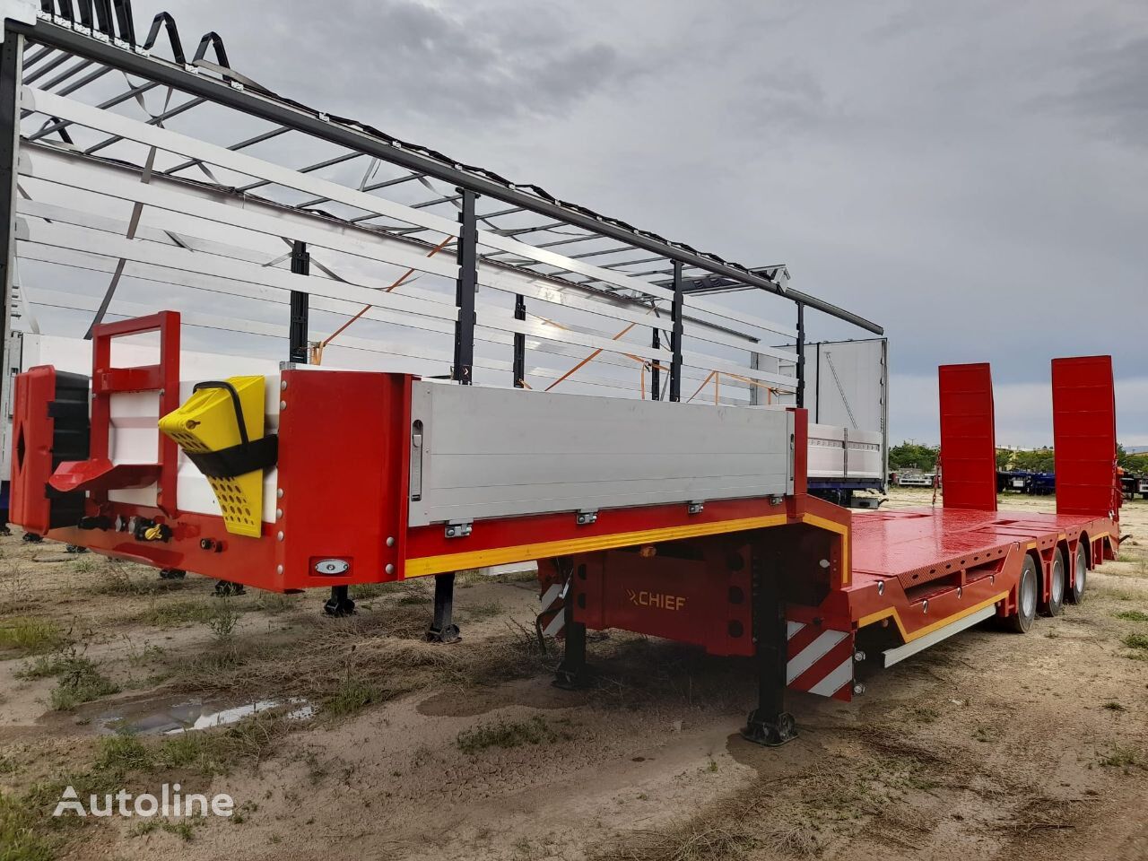 nova Reis Treyler Low-Bed Trailer poluprikolica sa niskom platformom