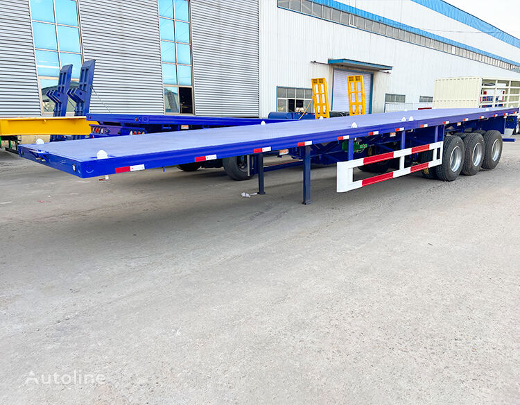 nova TITAN 3 Axle Platform Trailer for Sale - W poluprikolica sa ravnom platformom