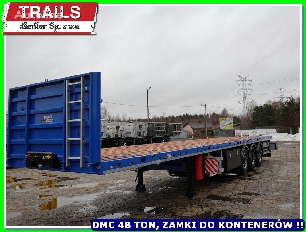 nova ALT-3WS - 20, 30, 40 FT ISO Container Locks / Flatbed DMC 45 T ! poluprikolica za prevoz kontejnera