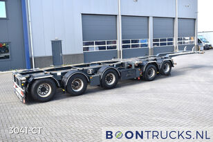 Broshuis 2 CONNECT-5AKCC | 2x20-40-45ft HC | 3x STEERING * 4x LIFT AXLE * poluprikolica za prevoz kontejnera