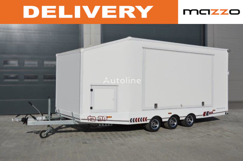 nova TA-NO Sport Transporter 550x230cm PREMIUM covered trailer prikolica autotransportera