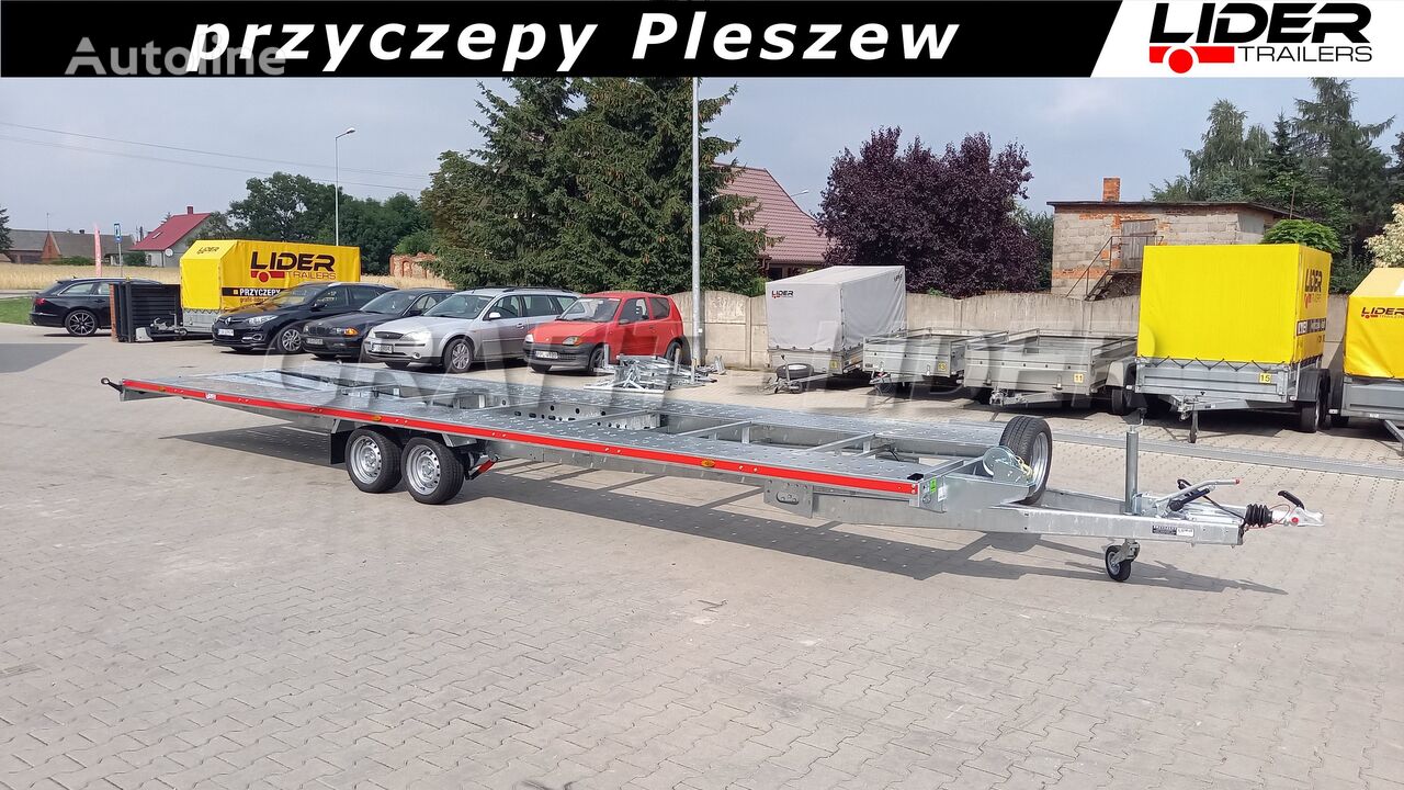 Temared TM-270 WYPRZEDAŻ Car 8021 2S, 800x216cm, laweta do 2 pojazdów, 2 prikolica autotransportera