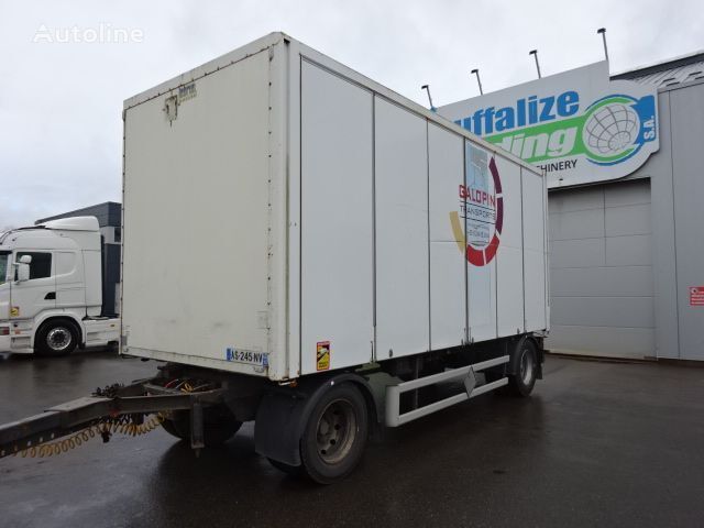 LeciTrailer 2 axles - door sides prikolica furgon