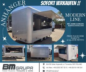 nova BM Grupa Modern Line 4,2m - Anhänger - Food Trucks - SOFORT VERKAUFEN  prikolica kiosk