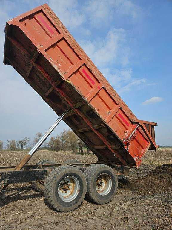 Przyczepa rolnicza tandem, wywrotka, skorupowa, cena 43000zł net prikolica kiper