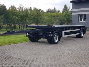 ZASŁAW D-659 DO KONTENERÓW HAKOWCA POD KONTENERY 2 OSIE BLIŹNIAKI RESOR prikolica za kontejnere