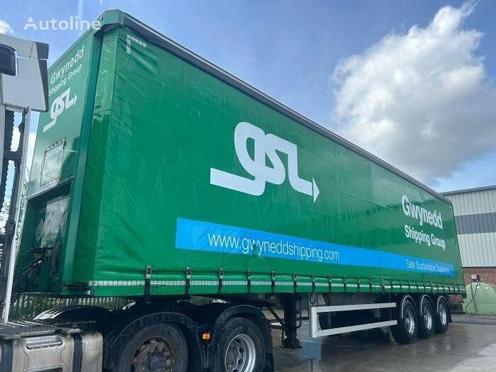 SDC Tri Axle Curtainsider Trailer prikolica sa kliznom ceradom