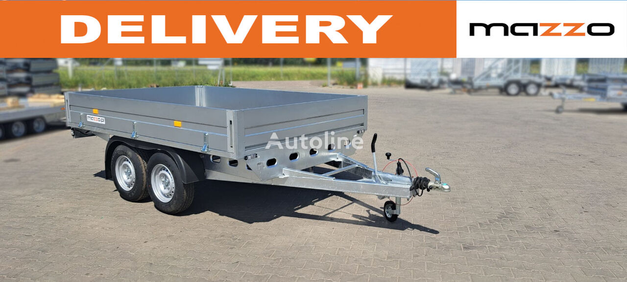 nova Rydwan EURO B-2600/1/E5  300x195x30cm PLATFORM RYDWAN two-axle braked f prikolica sa ravnom platformom