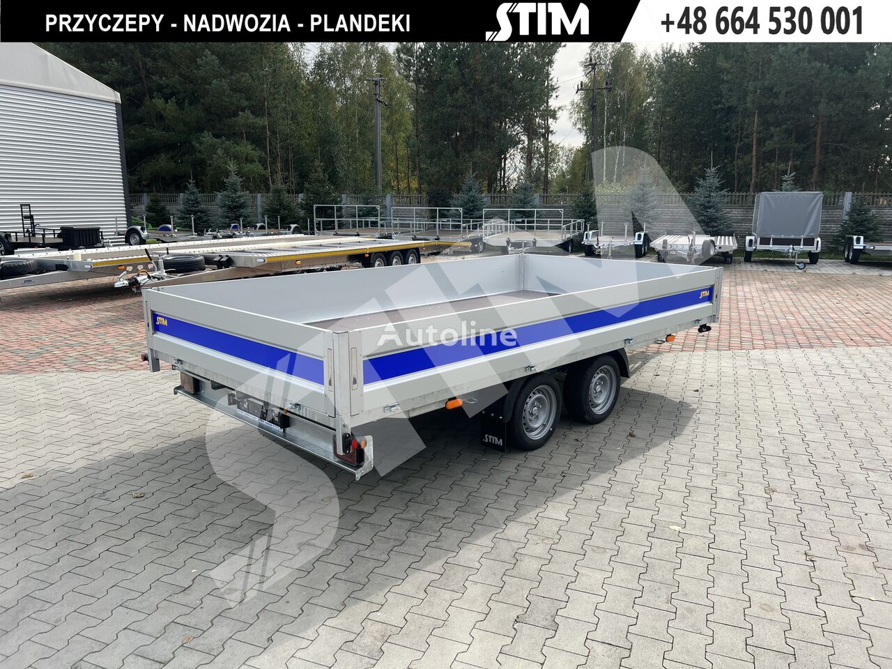 nova Stim S22-27/4122 prikolica sa ravnom platformom