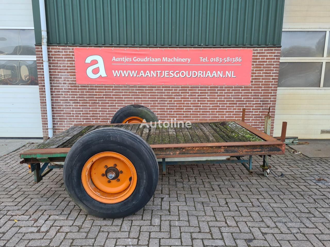 oprijwagen 5 ton prikolica za građevinske strojeve