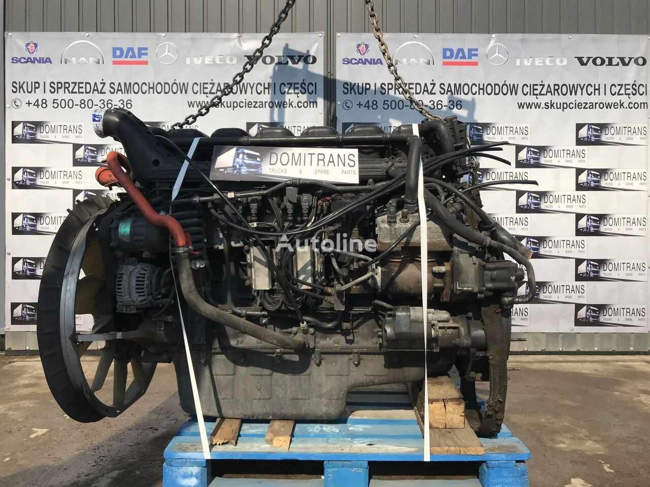 Scania DT1211 motor za Scania R420, 124 tegljača