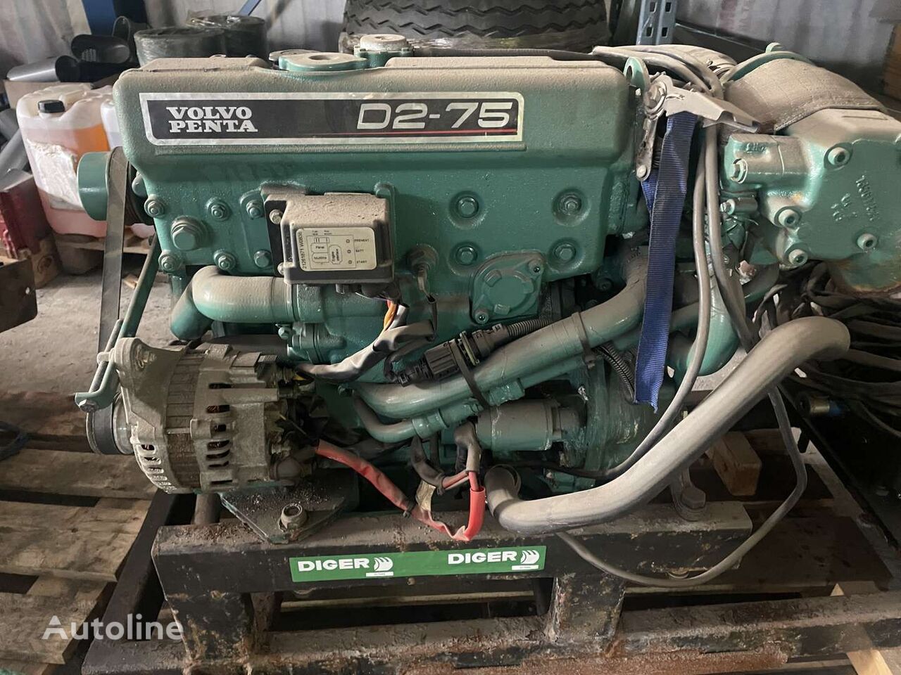 Volvo D2-75 17995 motor za kamiona