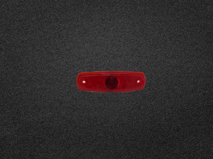 Hella Seitenmarkierungsleuchte rot links, mit Birne vgl. 2PS962964018 poziciono svetlo za Universal automobila