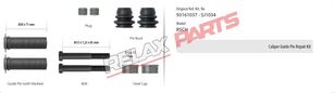 RelaxParts stezaljka kočnice za Brembo BOSCH   Caliper Guide Pin Repair Kit    poluprikolica