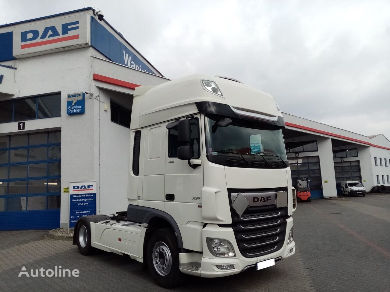 DAF XF 480 FT STANDARD SUPER SPACE CAB tegljač