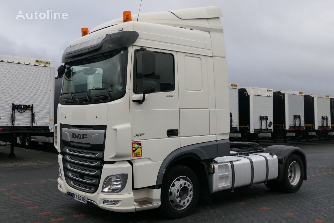 DAF  XF 480 / SPACE CAB / I-PARK COOL / EURO 6 / 2018 tegljač