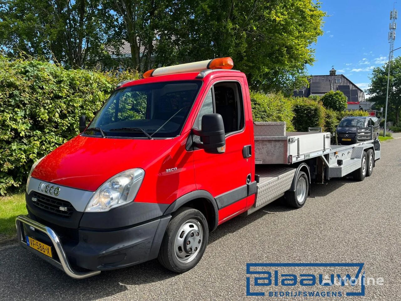 IVECO Daily 35C17 BE Combinatie Veldhuizen Kuip dieplader 7080KG laden tegljač