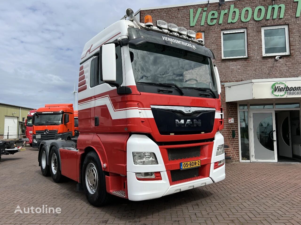 MAN TGX 26.480 6X2/4 BLS EURO6 HYDRAULICS HOLLAND TRUCK tegljač