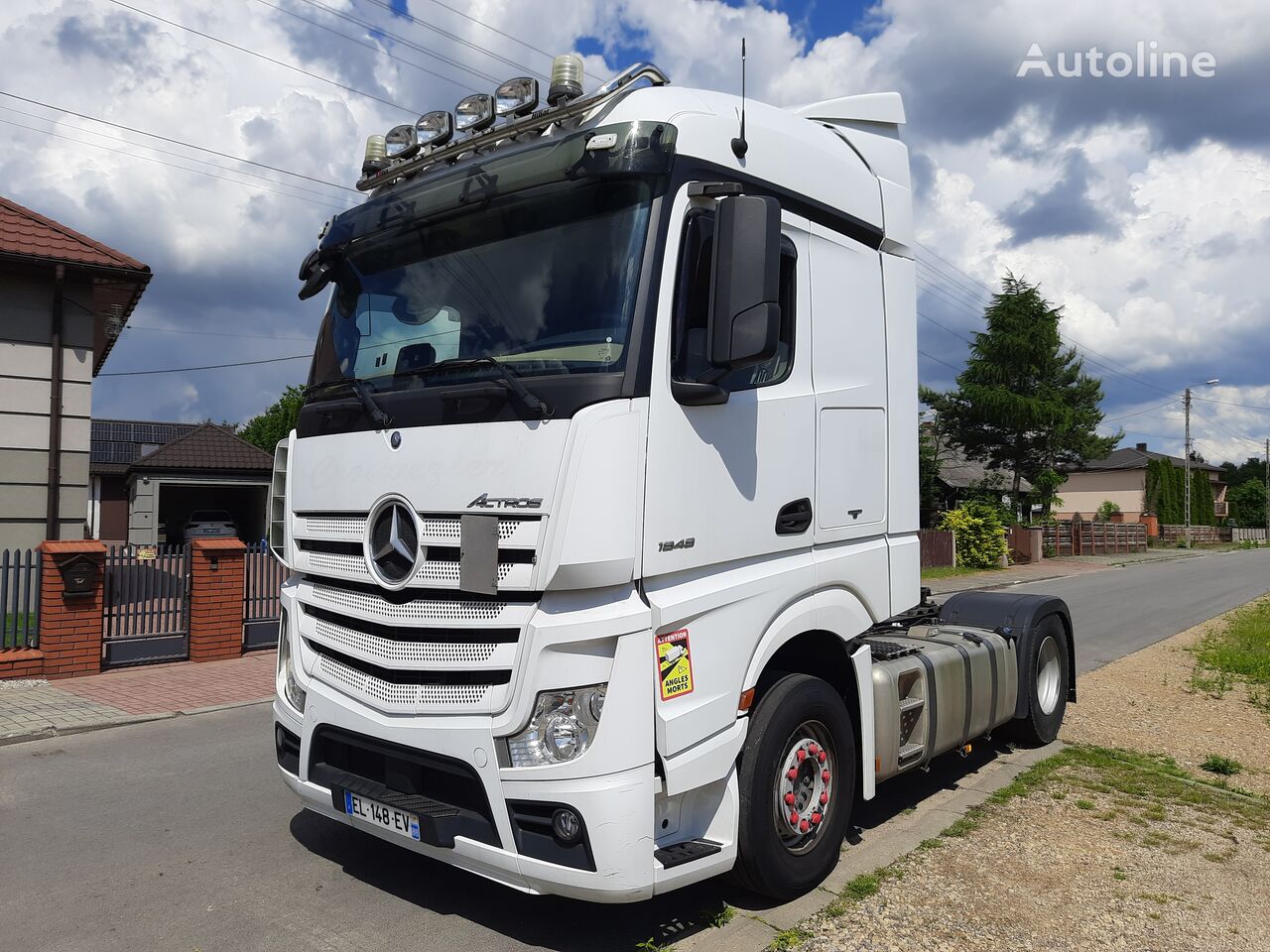 Mercedes-Benz 1848-EURO 6-RETARDER-KLIMATYZACJA POZTOJOWA STAN BDB tegljač