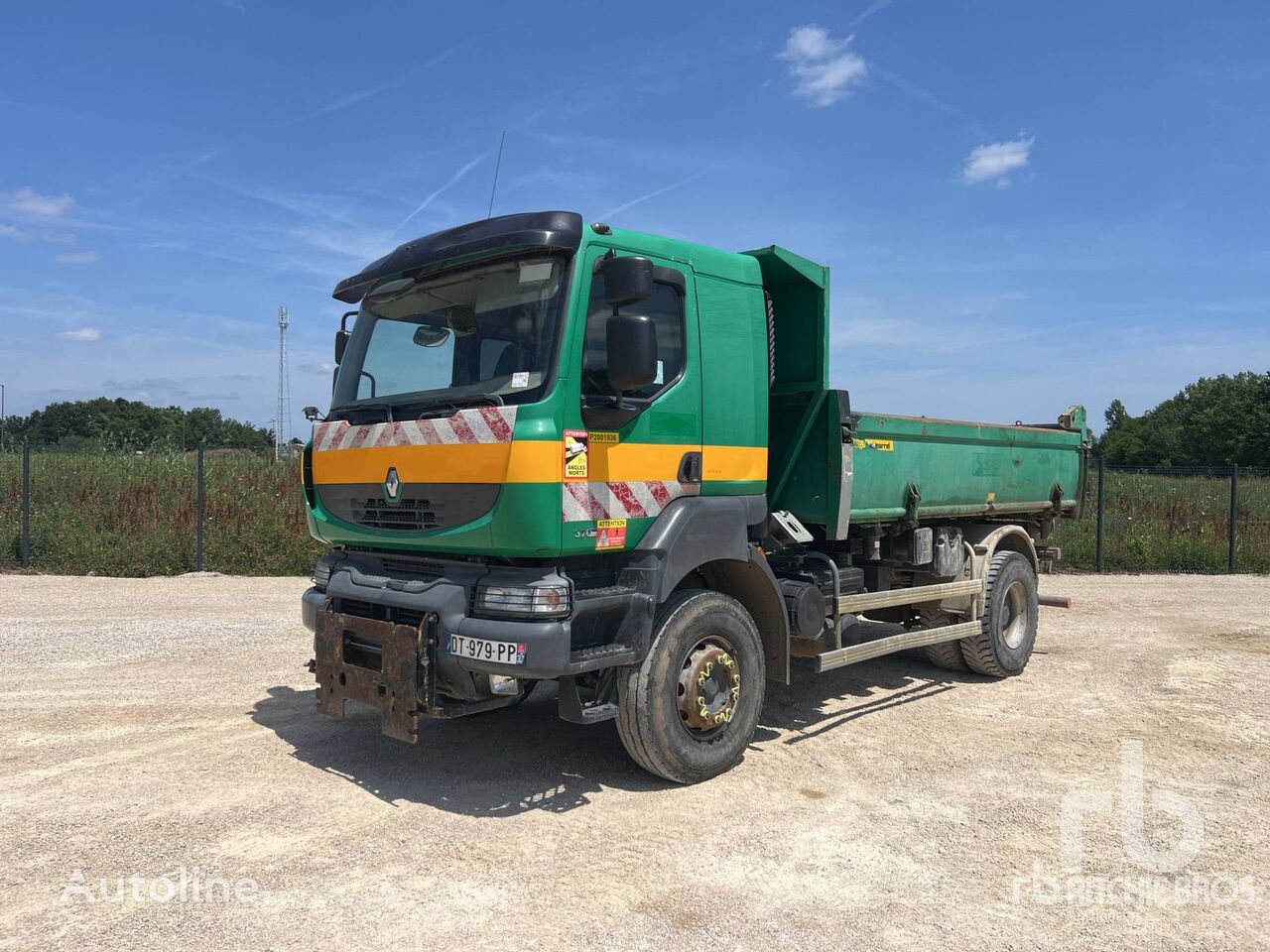 Renault KERAX 370 DCI 4x2 Camion Benne tegljač