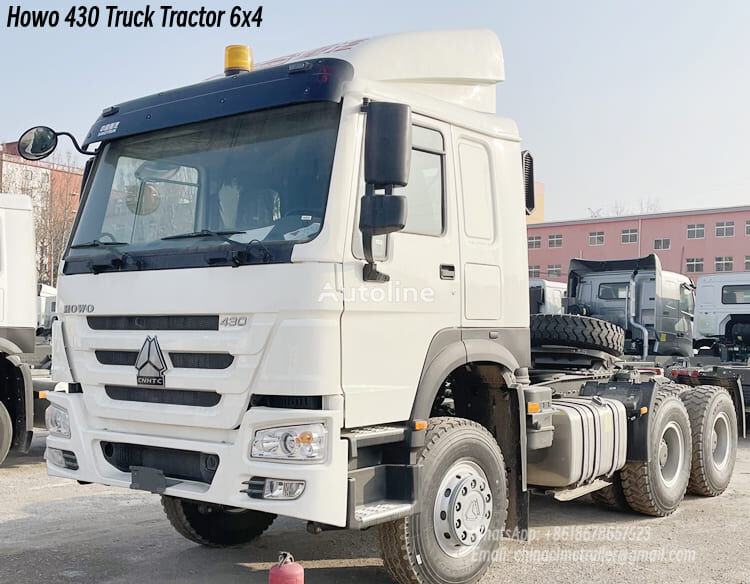 novi Sinotruk Howo How much is the Howo truck? Howo 430 Truck Tractor in Mozambique tegljač