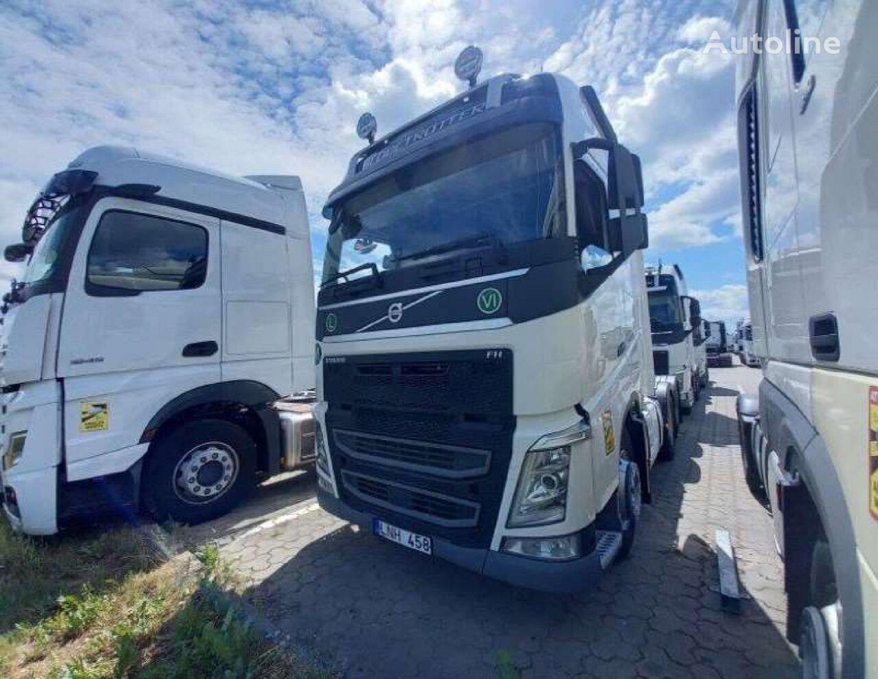 Volvo FH13 500 6x2 XL Euro 6 Retarder, Double Boogie tegljač nakon udesa